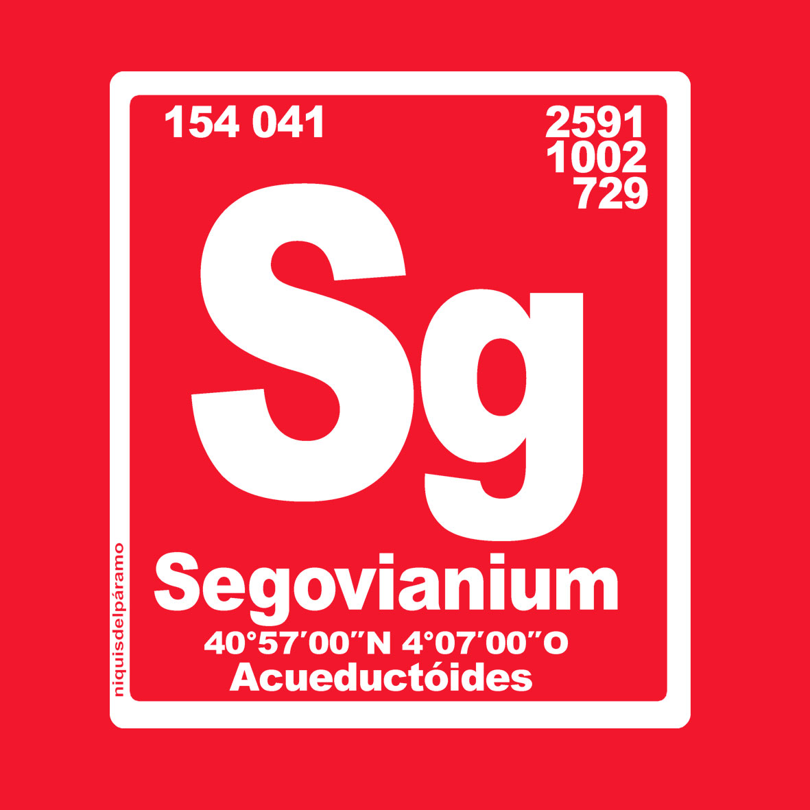 SEGOVIANIUM (Sg) Infantil - Imagen 13