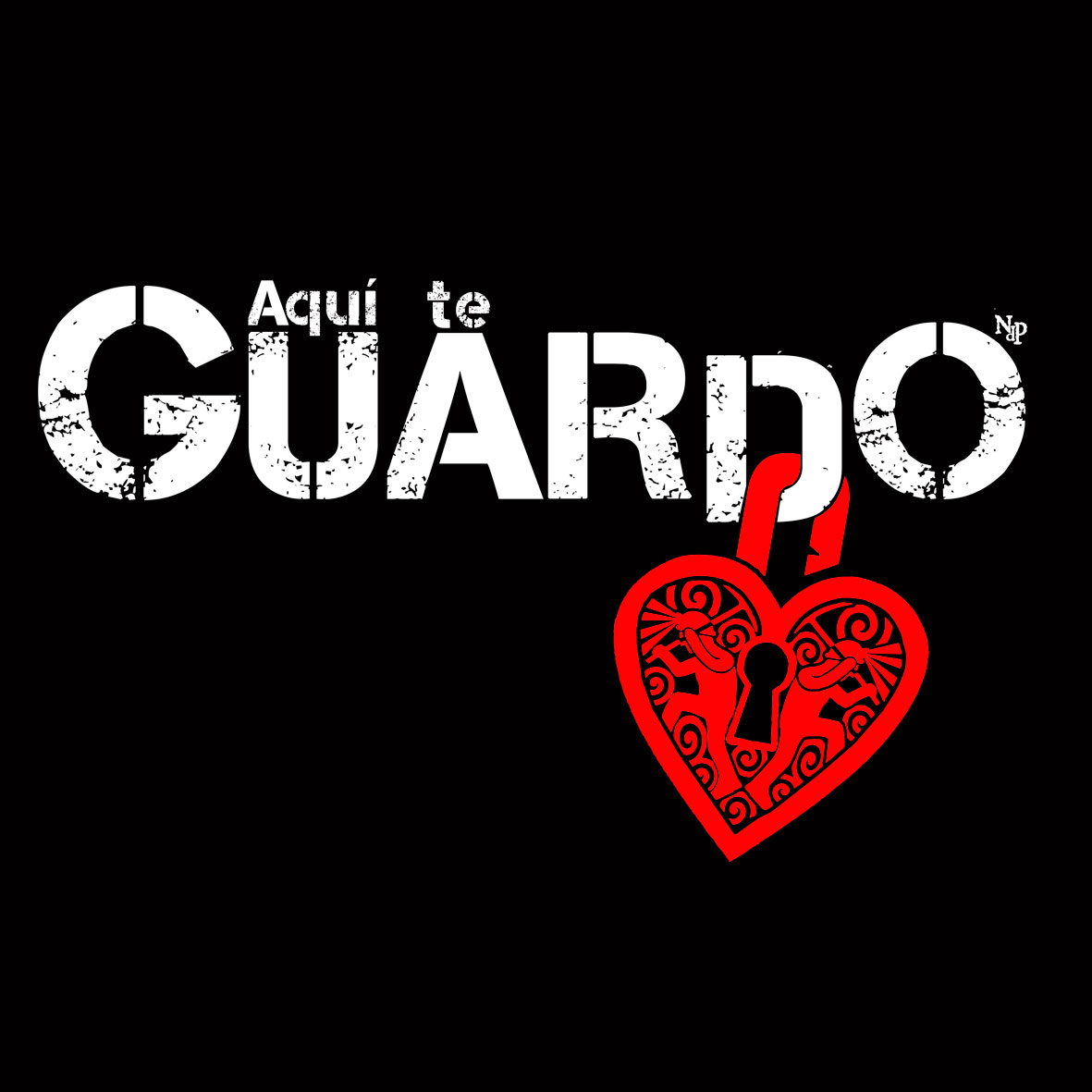 BOLSA DE TELA Aquí te GUARDO - Imagen 4