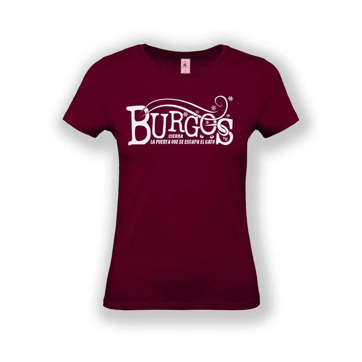 BURGOS-GATO-MUJER-GRANATE