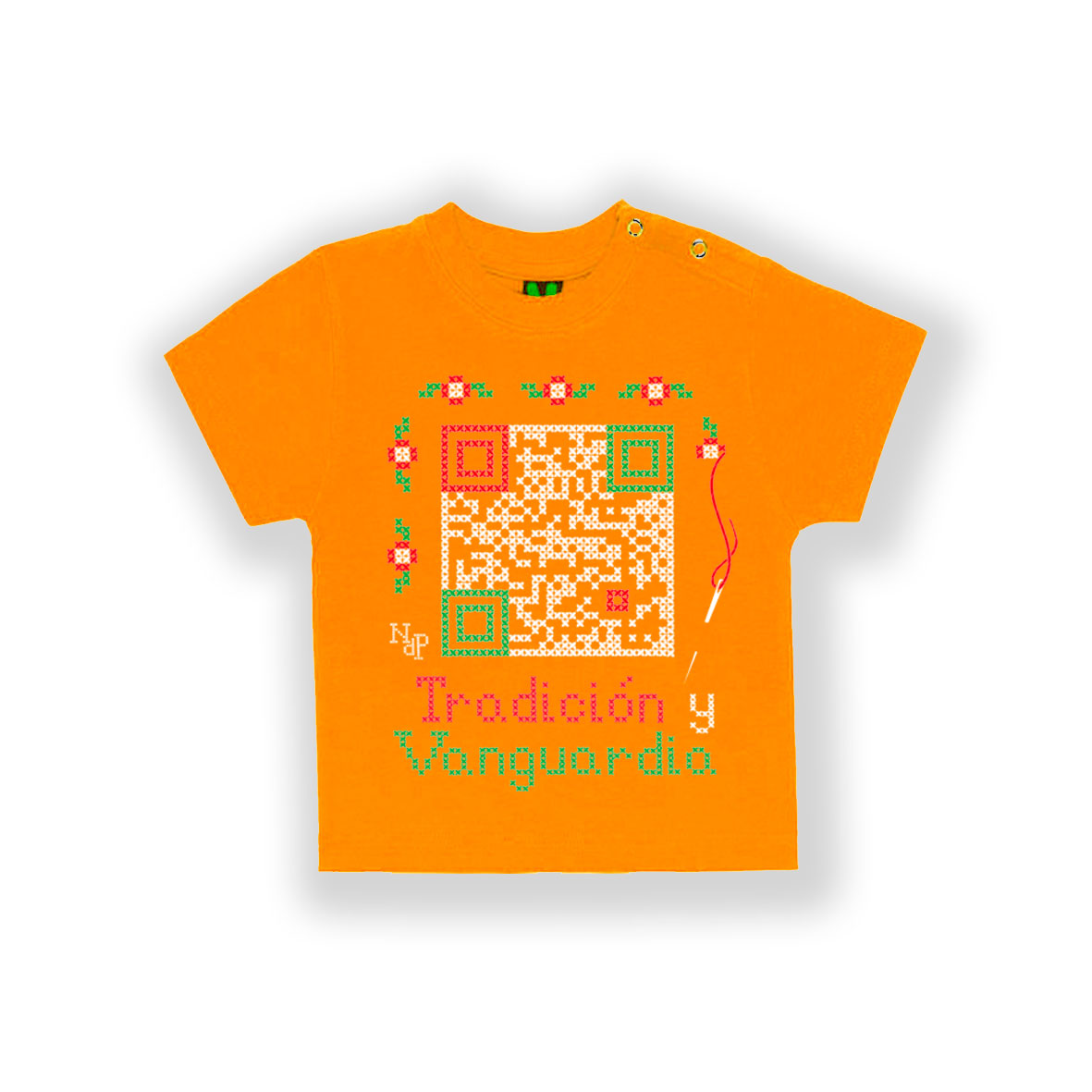 TRADICIÓN Y VANGUARDIA-Niquis-del-Paramo-BEBÉ-NARANJA