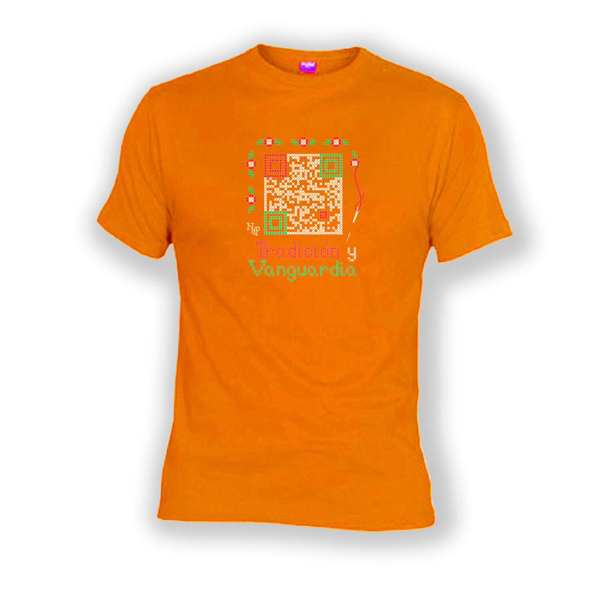 TRADICIÓN-Y-VANGUARDIA-Niquis-del-Paramo-UNISEX-NARANJA