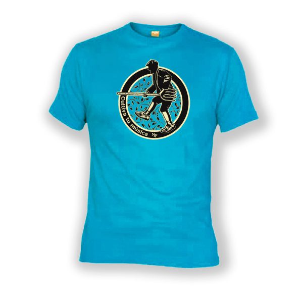 CULTIVA-TU-MÚSICA-Niquis-del-Paramo-UNISEX-AZUL-TURQUESA