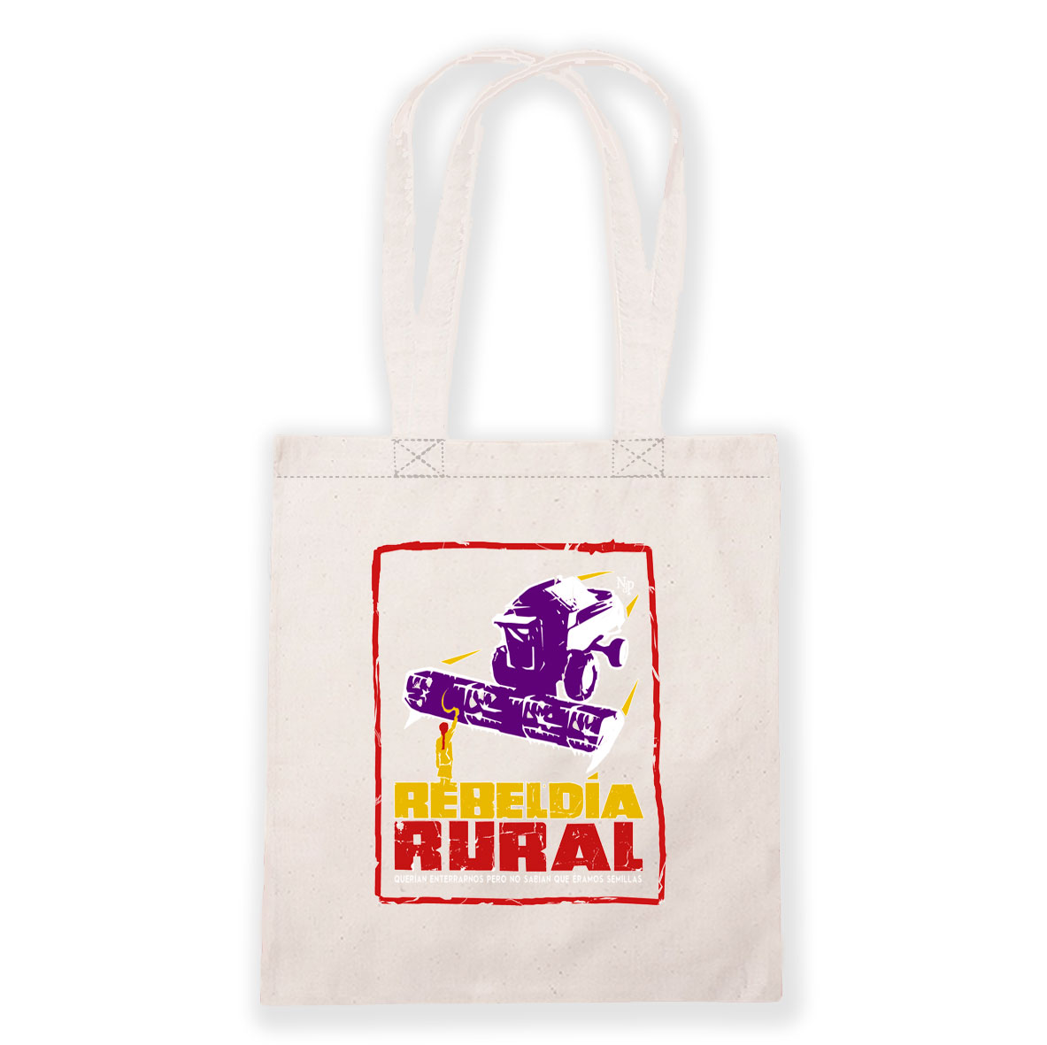BOLSA DE TELA  REBELDÍA RURAL