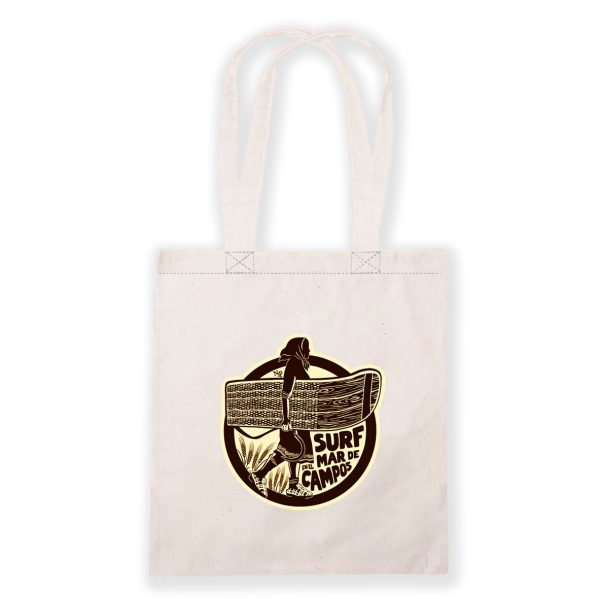 BOLSA DE TELA   SURF MAR DE CAMPOS