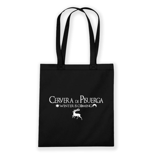 BOLSA DE TELA  CERVERA DE PISUERGA (Winter is coming)