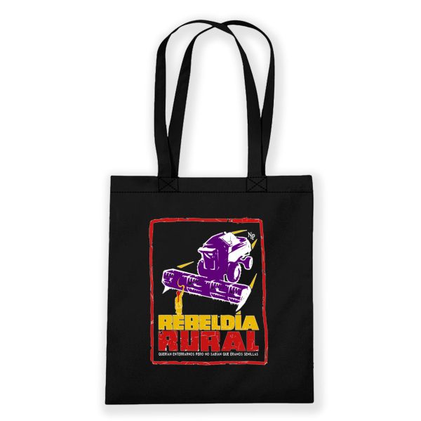 BOLSA DE TELA  REBELDÍA RURAL - Imagen 2