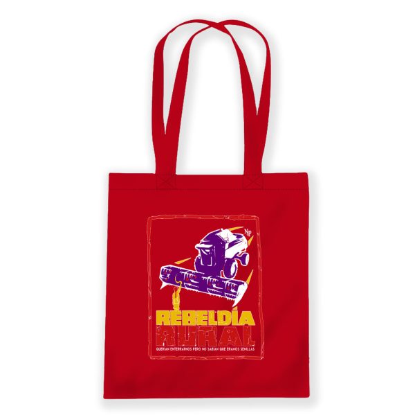 BOLSA DE TELA  REBELDÍA RURAL - Imagen 3