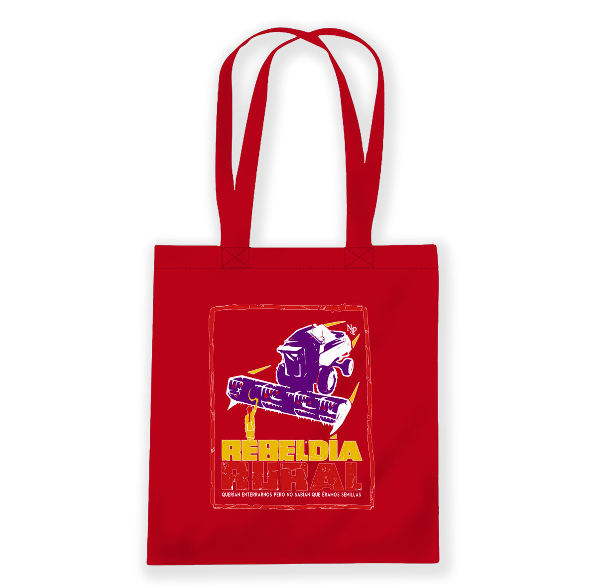 BOLSA DE TELA  REBELDÍA RURAL - Imagen 3