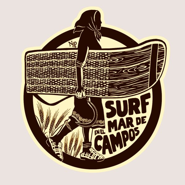 BOLSA DE TELA   SURF MAR DE CAMPOS - Imagen 4