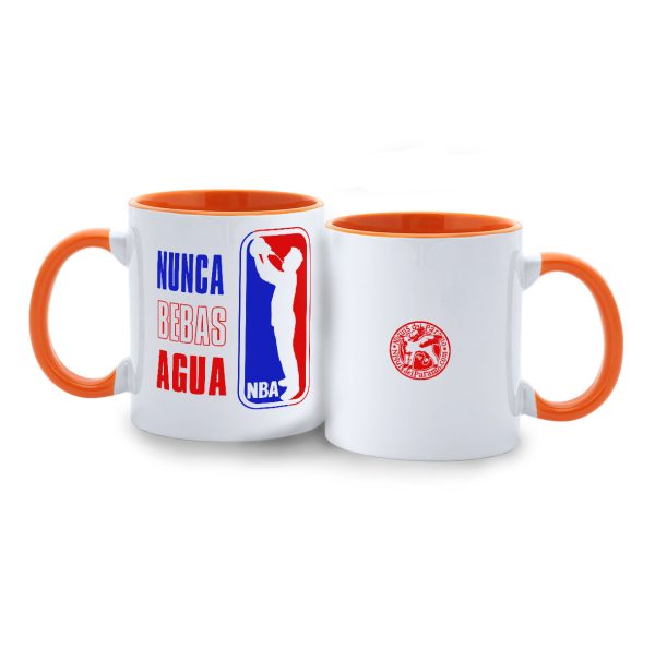 TAZA  N.B.A. (Nunca Bebas Agua) - Imagen 6