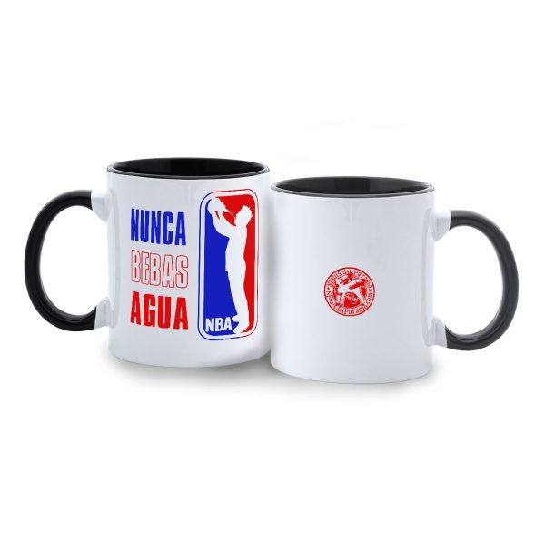 TAZA  N.B.A. (Nunca Bebas Agua) - Imagen 5
