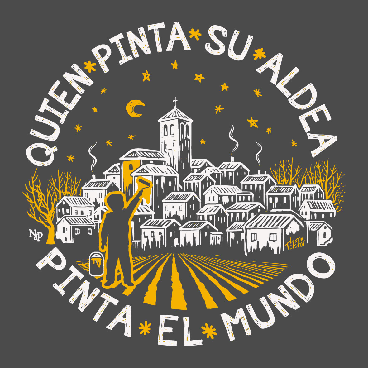 QUIEN PINTA SU ALDEA... Unisex - Imagen 11