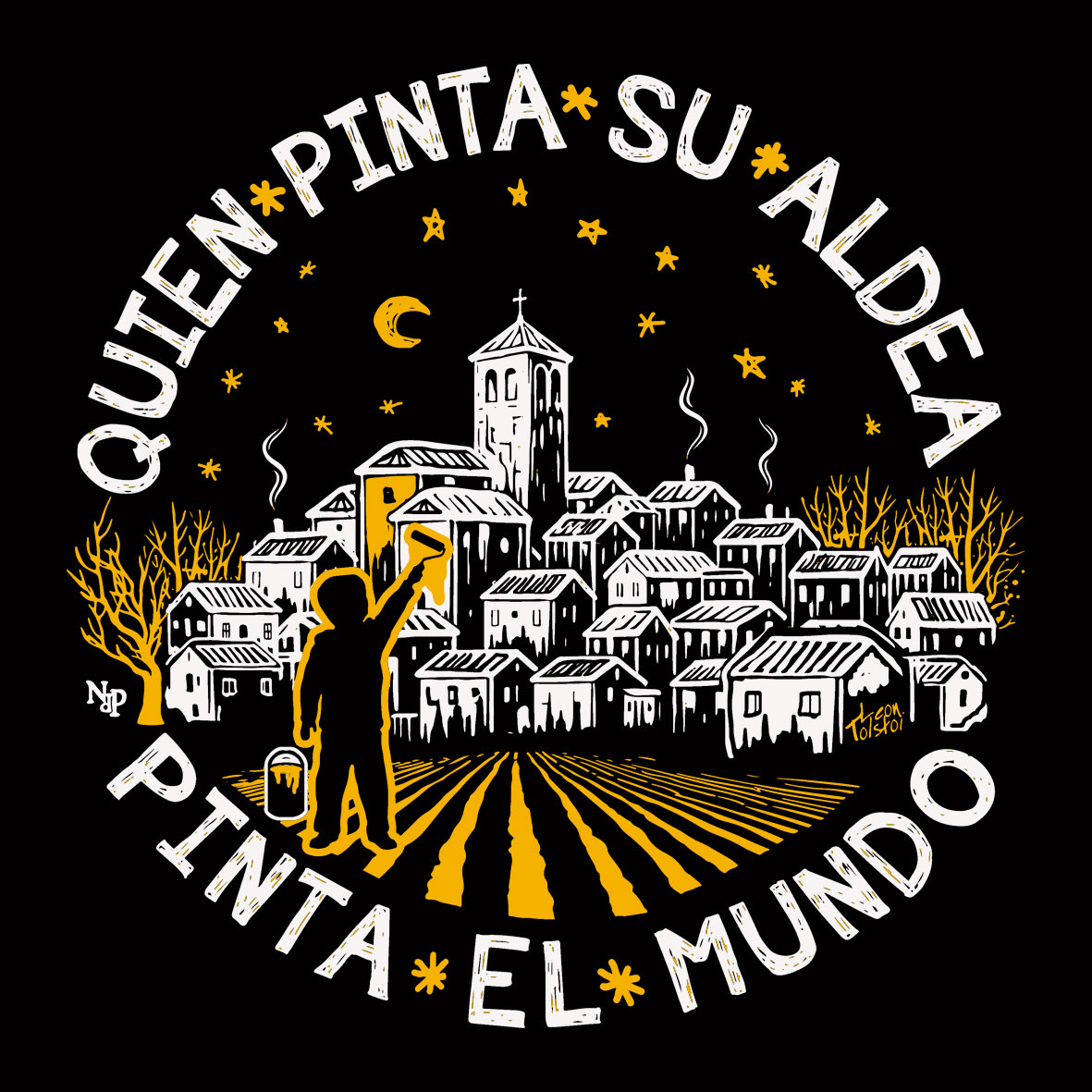 QUIEN PINTA SU ALDEA... Unisex - Imagen 15