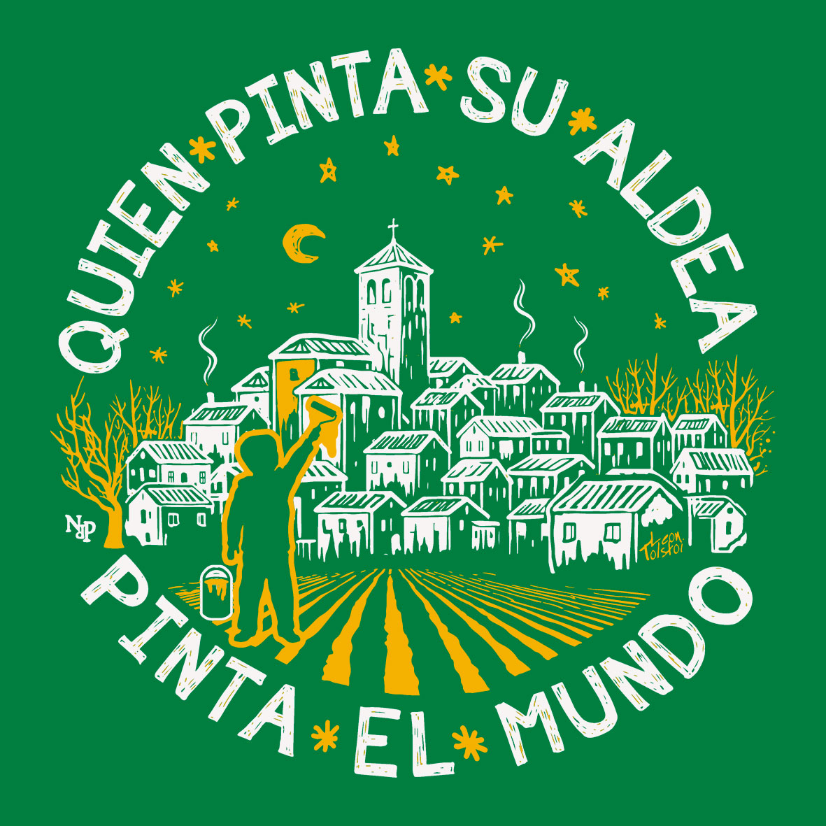 QUIEN PINTA SU ALDEA... Unisex - Imagen 12